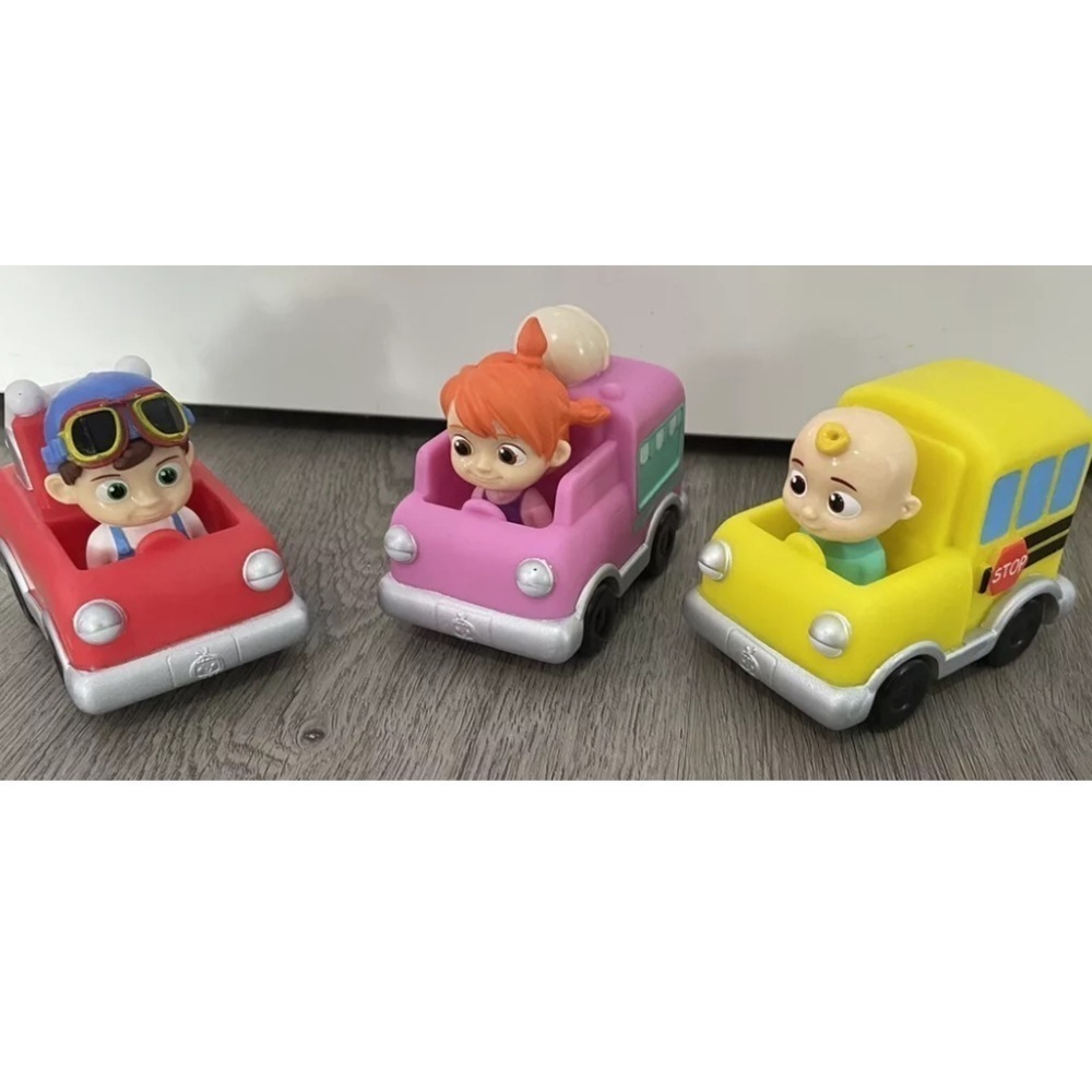 COCOMELON SET of 3 TOYS!!!